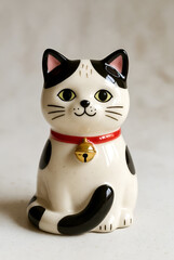 Ceramic Cat Figurine