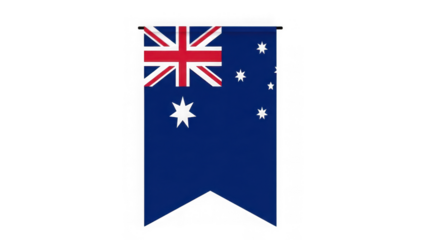 Australian flag banner pennant symbol icon