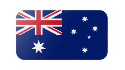 Australian flag symbol  national identity icon
