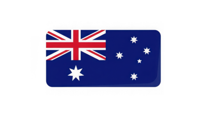 Australian flag symbol icon