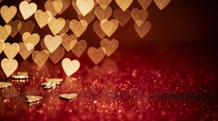 Romantic glowing background