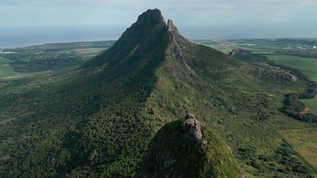 Trois Mamelles mountains in Mauritius