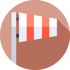 Wind Direction Sign Icon