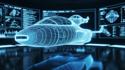 Futuristic vehicle design in virtual reality. - Powered by Adobe