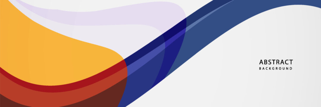 Abstract Fluid Waves in Blue, Orange, and Purple &mdash; Modern Designer Background for Projects design abstrac bacground
