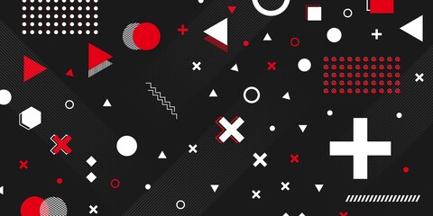 A futuristic dark background featuring scattered glowing orange crosses with a bokeh effect, creating depth and a high-tech gaming aesthetic.