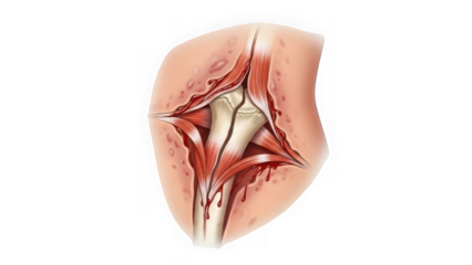 human leg muscle and bone anatomy