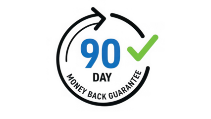 ninety day money back guarantee icon