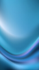 Serene Blue Fluid Gradient Wave Background