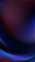 Cosmic Blue Neon Wave on Dark Background