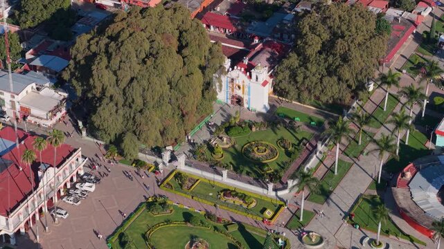 Countryside life in Oaxaca&rsquo;s Central Valleys captured by drone
