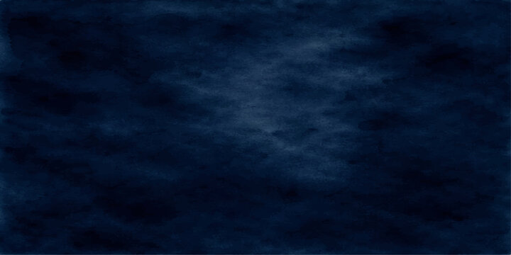 Dark blue sky with clouds at night