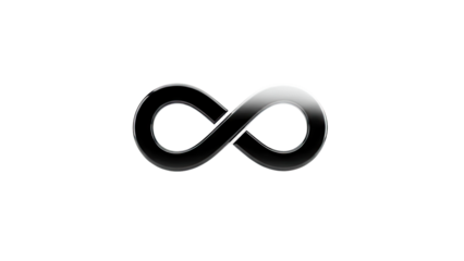 Glossy Infinity Symbol