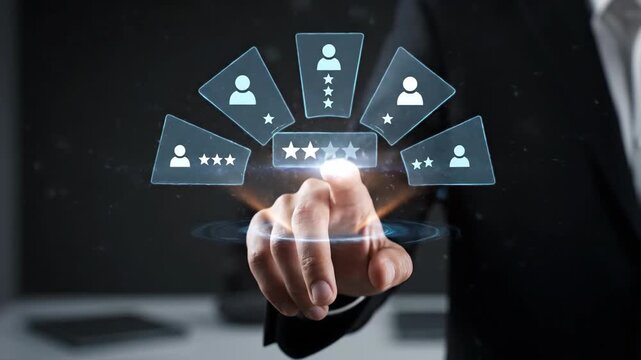 Human Resources Selecting Candidate For Job Opportunity.