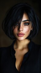 portrait of a young woman