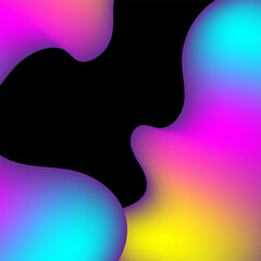 Abstract background with colorful gradient