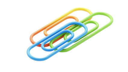 Colorful Paperclips