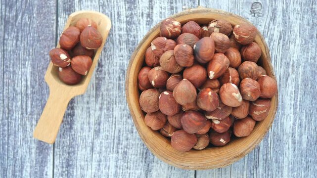 Learn to prepare hazelnuts for baking and cooking