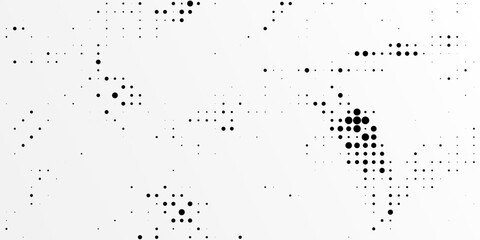 Abstract halftone pattern dot background texture. Liquid effect overlay grunge dots distress linear vector.