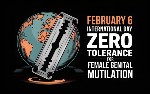 Celebrate february 6: zero tolerance for female genital mutilation