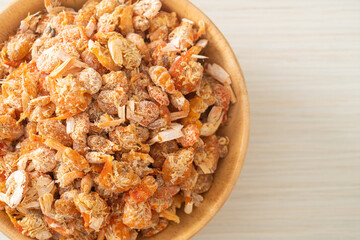 dried shrimps or dried salted prawn