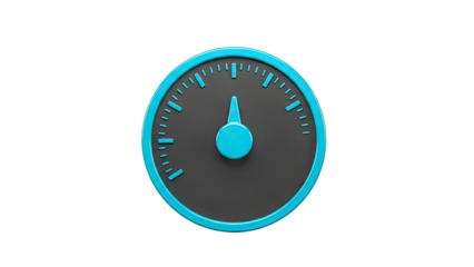 Blue and Gray Gauge Meter