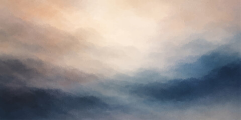 Obraz premium Dramatic dark storm clouds in the blue sky