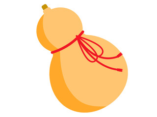 ひょうたん（酒用容器）のイラスト / Gourd Sake Container Illustration