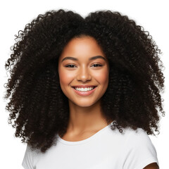 woman with long hair