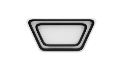 Geometric black and white abstract composition