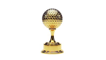 Golden Golf Trophy