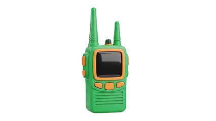 Green and Orange Toy Walkie-Talkie