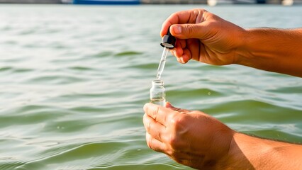 Environmental Water Sample Collection for Scientific Testing