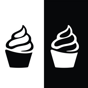 set of chocolate cupcakes