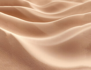 Fototapeta premium Minimal Desert Sand Texture with Smooth Curves