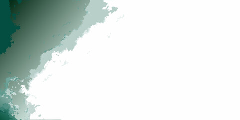 Obraz premium Abstract background with gradient shades of teal and white hues