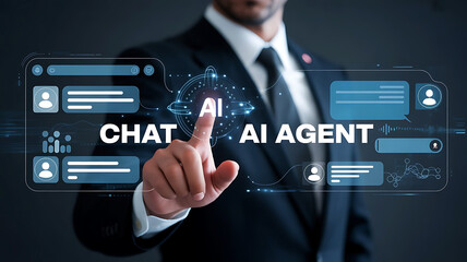 Chat AI Agent Technology for Business Communication and Digital Automation