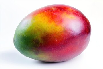 Obraz premium A Perfectly Ripe Mango with Smooth Gradient Skin