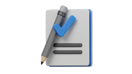 Checklist Icon with Pencil