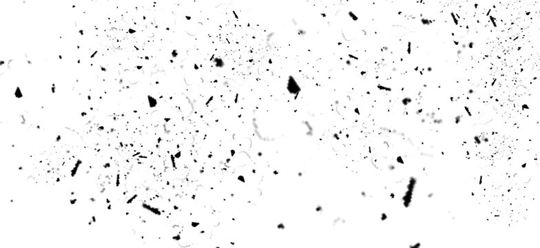 Stardust Spatter with Fine Debris Particles and Sparkle Texture Overlay on transparent background
