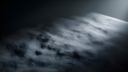 Dark Minimal Water Surface Texture with Subtle Light Creating Moody Abstract Background