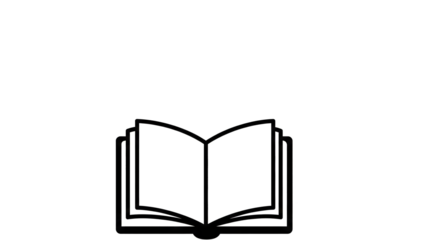 A minimalist black line art illustration of an open book on a plain white background symbolizing education knowledge and literature in a simple yet elegant style