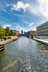 Obraz premium Berlin is the capital of Germany and one of its sixteen federal states. It is located in northeastern Germany.
