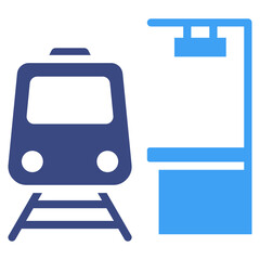 Subway Station Icon