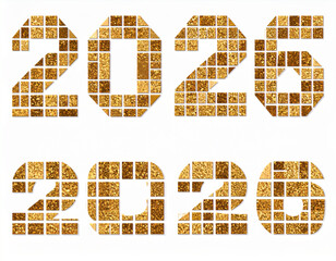 Textured Glitter Mosaic(2026)