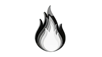 Monochromatic Flame Design