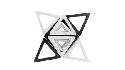 Interlocking Triangular Frames