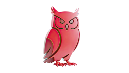 Red Owl Emblem