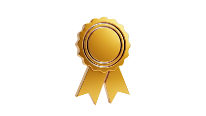 Golden Award Ribbon