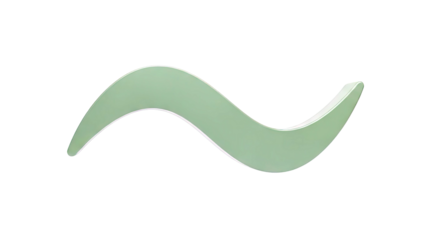 Green Wave Shape